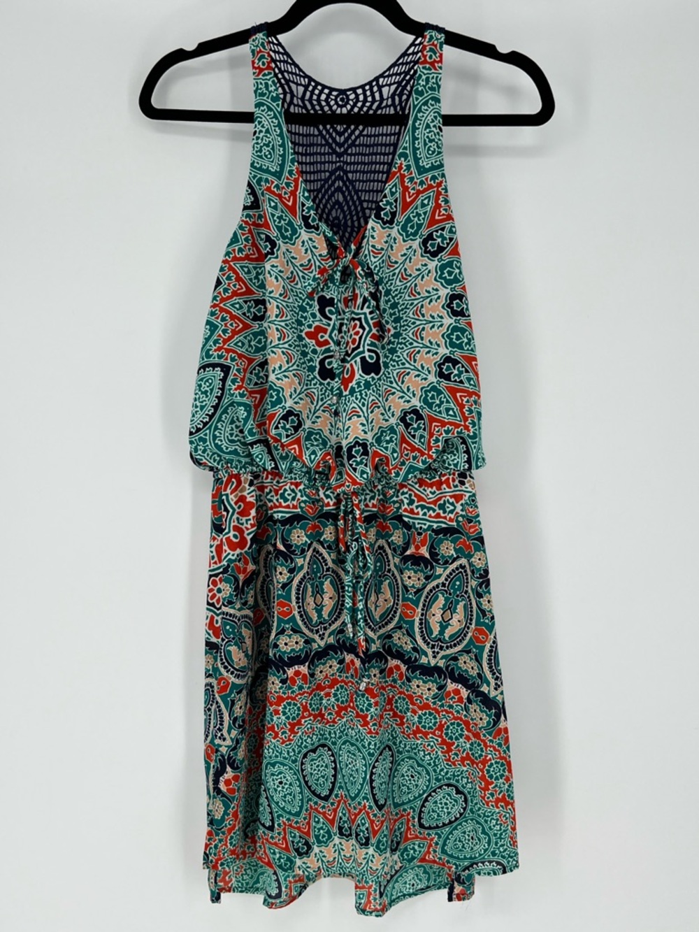 CITY STUDIO PAISLEY BOHO VIBE MINI DRESS